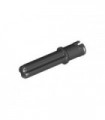 Black Technic, Axle Pin 3L with Friction Ridges Lengthwise and 2L Axle
