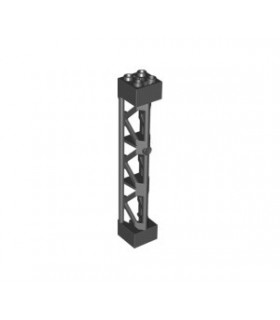 Black Support 2 x 2 x 10 Girder Triangular Vertical - Type 4 - 3 Posts, 3 Sections