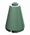 Sand Green Cone 2 x 2 x 2 - Completely Open Stud
