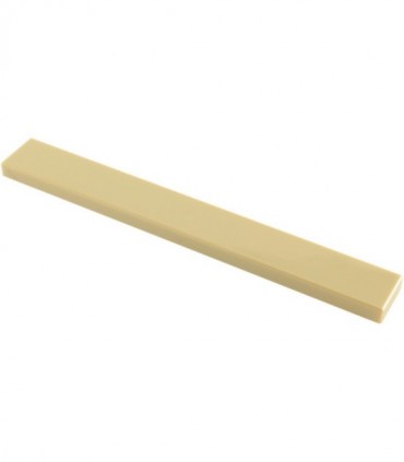 Tan Tile 1 x 8