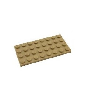 Dark Tan Plate 4 x 8