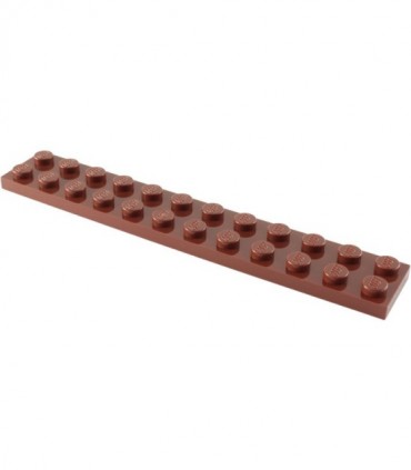 Reddish Brown Plate 2 x 12