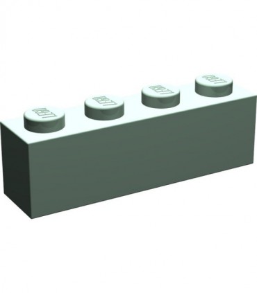 Sand Green Brick 1 x 4