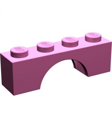 Dark Pink Brick, Arch 1 x 4