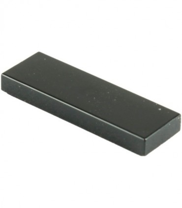 Black Tile 1 x 3