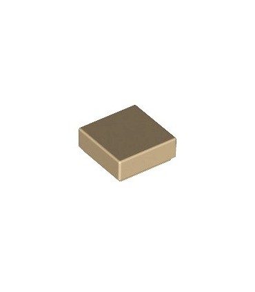 Dark Tan Tile 1 x 1