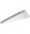 White Wedge 10 x 3 Left