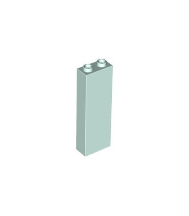 Light Aqua Brick 1 x 2 x 5