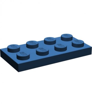 Dark Blue Plate 2 x 4