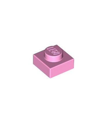 Bright Pink Plate 1 x 1
