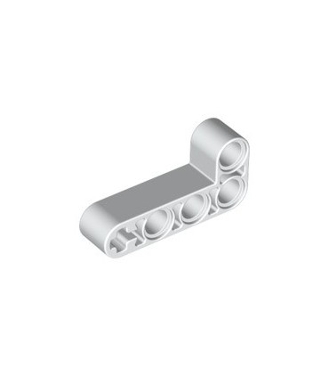 White Technic, Liftarm 2 x 4 L-Shape Thick