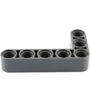 Dark Bluish Gray Technic, Liftarm 3 x 5 L-Shape Thick