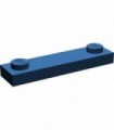 Dark Blue Plate, Modified 1 x 4 with 2 Studs