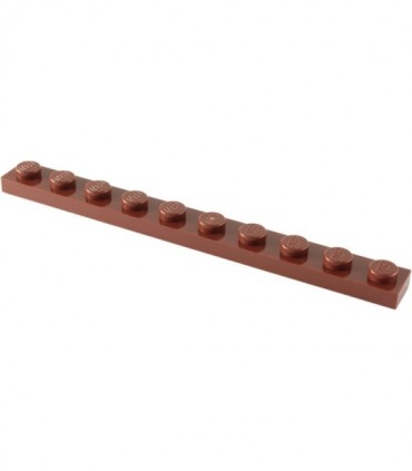 Reddish Brown Plate 1 x 10