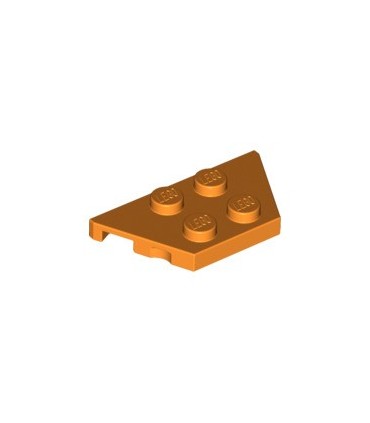 Orange Wedge, Plate 2 x 4