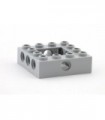 Light Bluish Gray Technic, Brick 4 x 4 Open Center