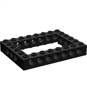 Black Technic, Brick 6 x 8 Open Center