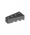 Dark Bluish Gray Wedge 4 x 2 Left