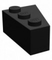 Black Wedge 3 x 2 Left