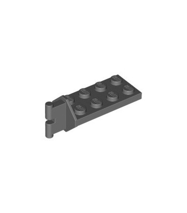 Dark Bluish Gray Hinge Plate 2 x 4 with Articulated Joint - Male