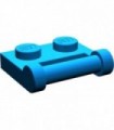 Blue Plate, Modified 1 x 2 with Handle on Side - Closed Ends