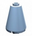 Bright Light Blue Cone 2 x 2 x 2 - Completely Open Stud