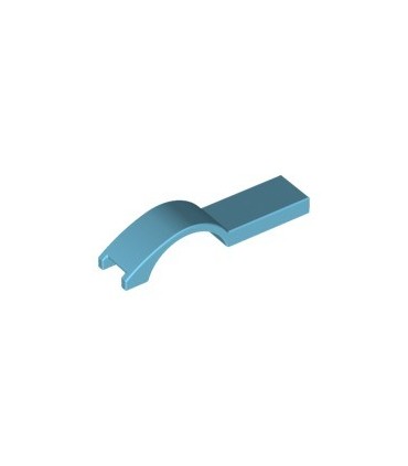 Medium Azure Vehicle, Mudguard 1 x 4 1/2