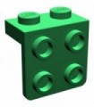 Green Bracket 1 x 2 - 2 x 2