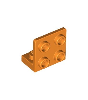 Orange Bracket 1 x 2 - 2 x 2 Inverted