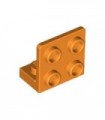 Orange Bracket 1 x 2 - 2 x 2 Inverted