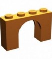 Medium Nougat Brick, Arch 1 x 4 x 2