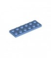 Medium Blue Plate 2 x 6