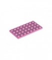 Bright Pink Plate 4 x 8