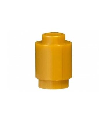Pearl Gold Brick, Round 1 x 1