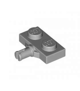 Light Bluish Gray Plate, Modified 1 x 2 with Wheel Holder