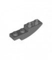 Dark Bluish Gray Slope, Curved 4 x 1 Inverted