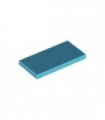 Medium Azure Tile 2 x 4