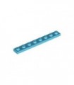 Medium Azure Plate 1 x 8