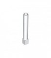 White Support 1 x 1 x 6 Solid Pillar