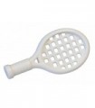 White Minifig, Utensil Tennis Racket