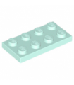 Light Aqua Plate 2 x 4