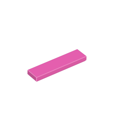 Dark Pink Tile 1 x 4