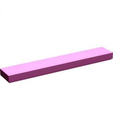 Dark Pink Tile 1 x 6