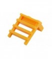 Bright Light Orange Plate, Modified 1 x 2 with Ladder