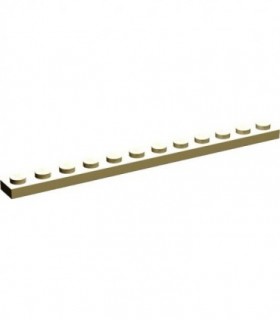 Tan Plate 1 x 12