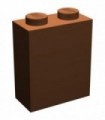 Reddish Brown Brick 1 x 2 x 2 with Inside Stud Holder
