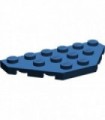 Dark Blue Wedge, Plate 3 x 6 Cut Corners