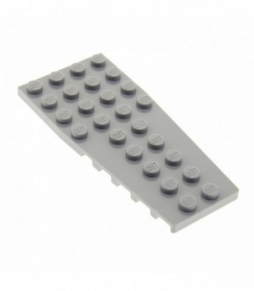Light Bluish Gray Wedge, Plate 4 x 9 with Stud Notches