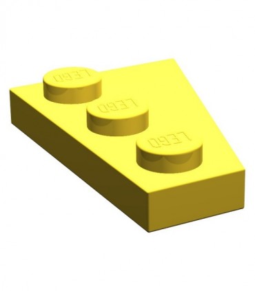 Yellow Wedge, Plate 3 x 2 Left