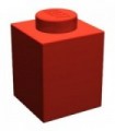 Red Brick 1 x 1